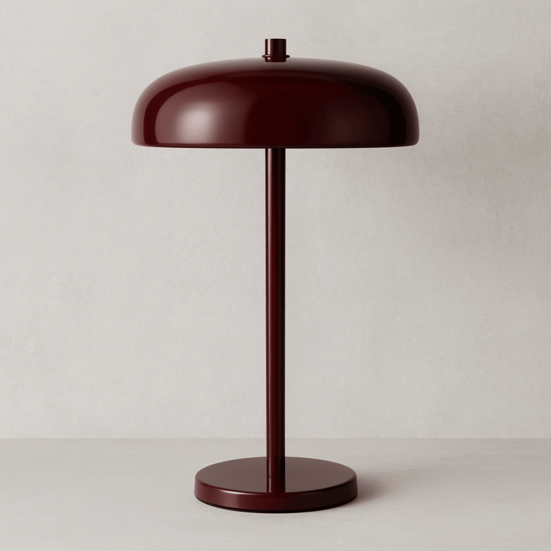 Lampe d'ambiance LED tactile et sans fil, design contemporain. Éclairage doux pour salon ou chambre à coucher.
