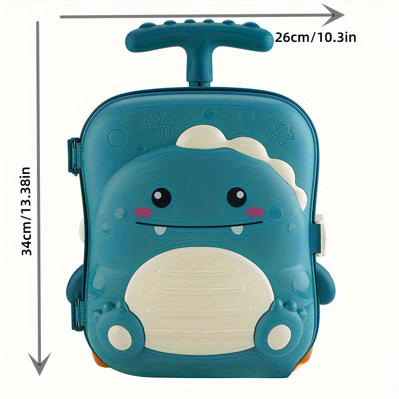 Ensemble complet 8 jouets de plage pour bébés, facile à transporter dans sa valise baleine.