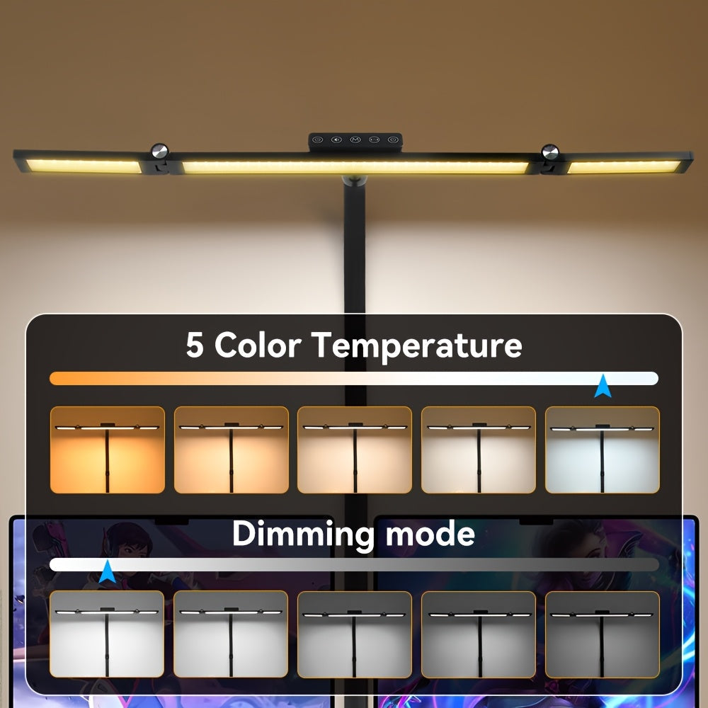 Lampe de travail LED 18W ultra lumineuse, idéale pour atelier et bureau. Profitez d'un éclairage puissant et économe.