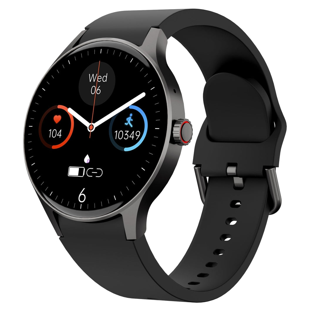 Montre connectée pour hommes: contrôle FC, SpO2, glycémie, tension artérielle, moniteur de sommeil.
