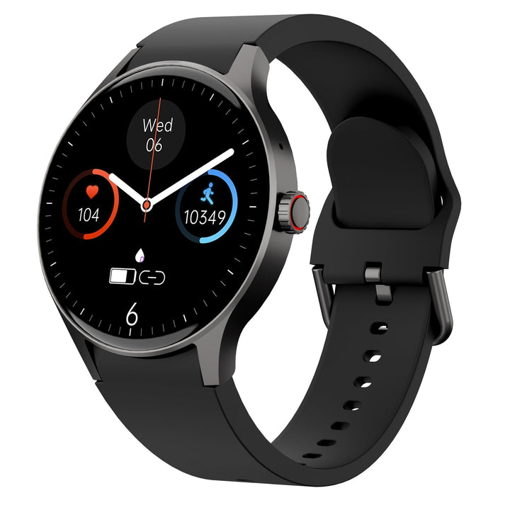 Montre connectée pour hommes: contrôle FC, SpO2, glycémie, tension artérielle, moniteur de sommeil.