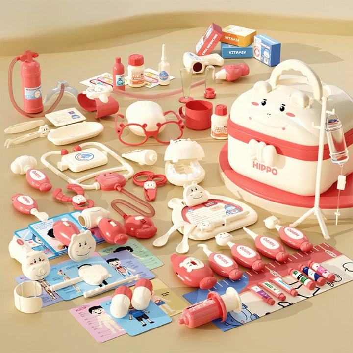 Cadeau parfait: Valise de médecin éducative pour enfant, favorisant la créativité et le jeu libre.