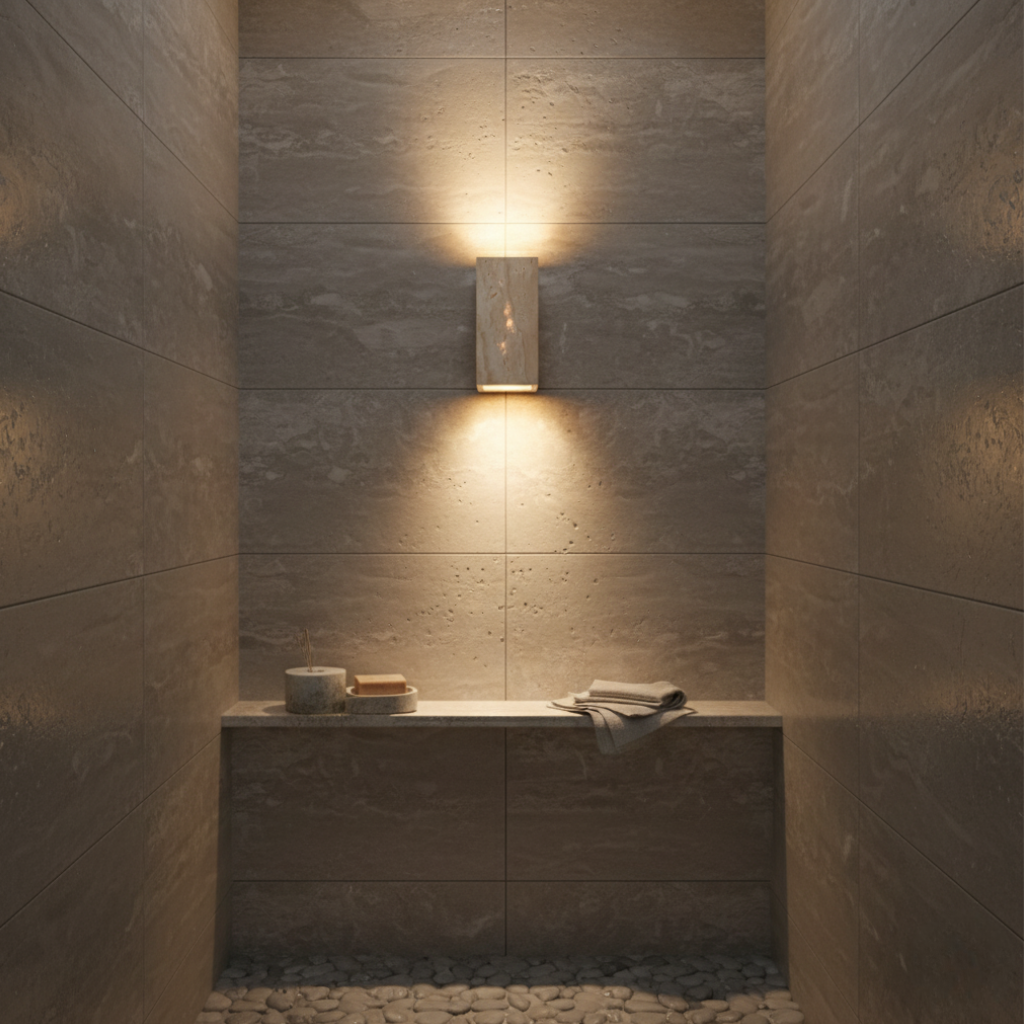 Applique LED moderne, lumière pour murs intérieurs et extérieurs, design épuré et efficace.