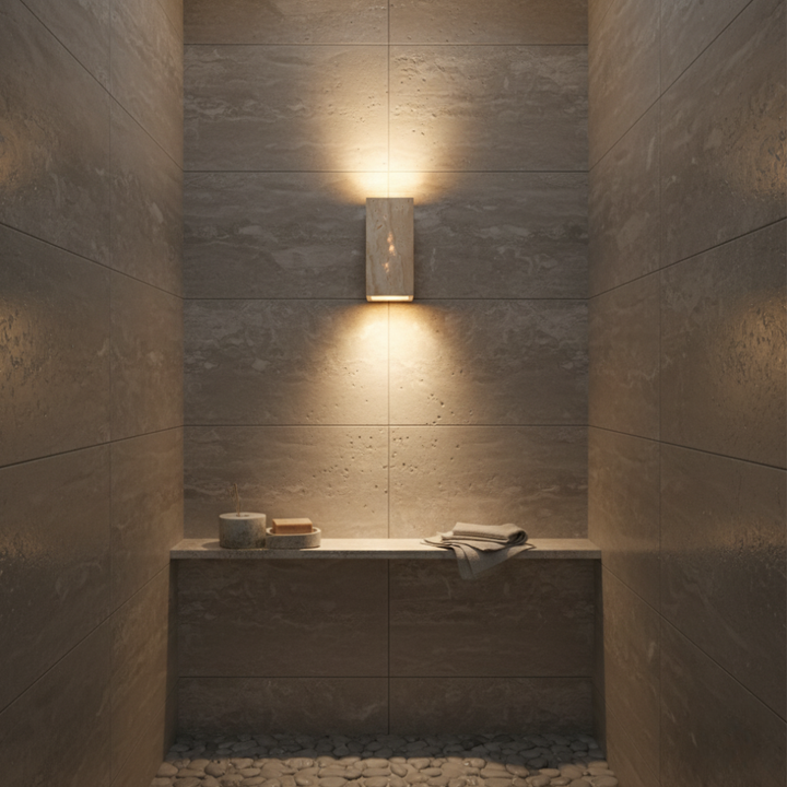 Applique LED moderne, lumière pour murs intérieurs et extérieurs, design épuré et efficace.