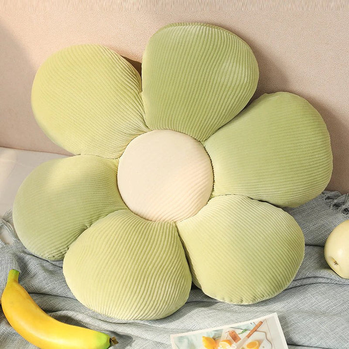 Magnifique coussin décoratif en forme de fleur, velours doux, 40cm. Parfait pour une ambiance cosy.