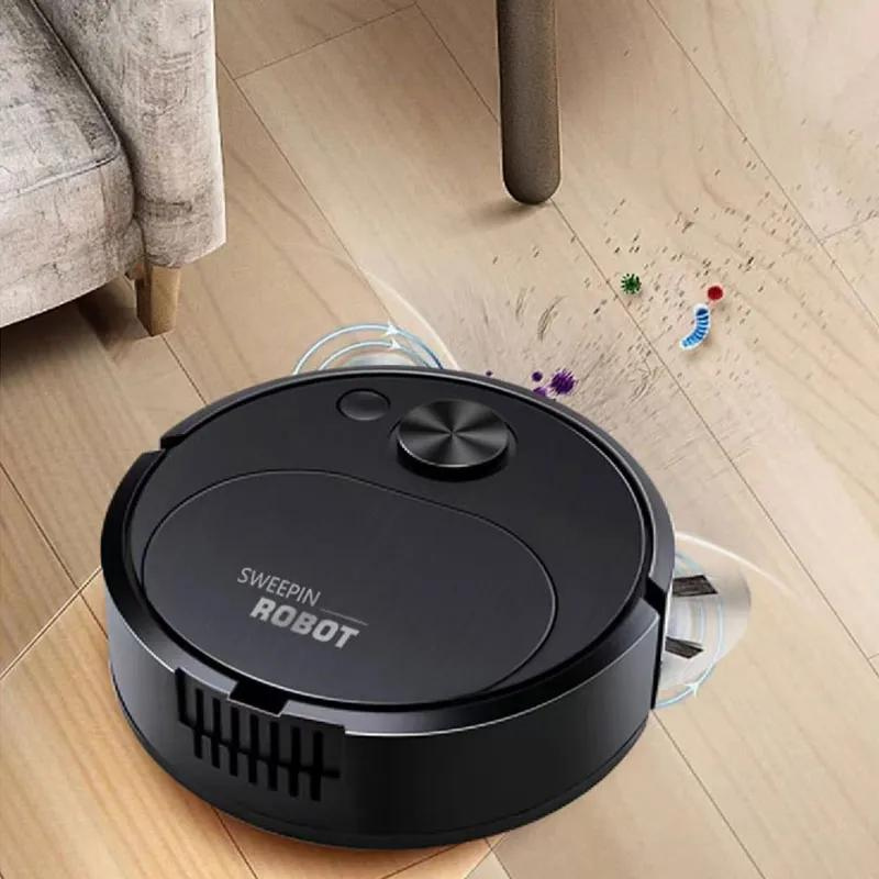 Aspirateur robot SmartClean pour un entretien ménager automatisé, gain de temps et maison propre.