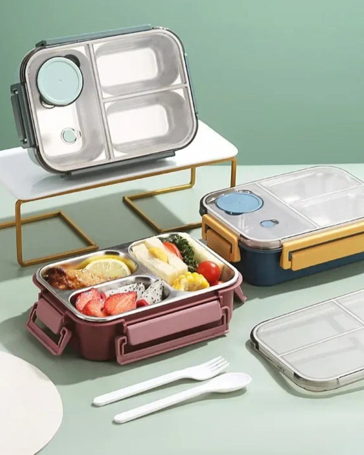 Lunch box isotherme en plastique réutilisable pour un mode de vie sain.