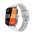 F107 Argent/Silicone blanc cassé