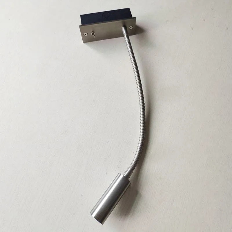 Lampe murale LED pour chambre, chevet, lecture, lumière chaude, ambiance, design flexible moderne.