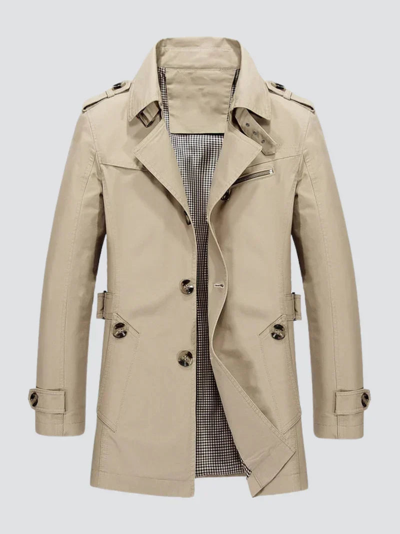 Veste coupe-vent légère pour homme. Idéale pour l'extérieur au printemps et à l'automne. Style décontracté et sportif.