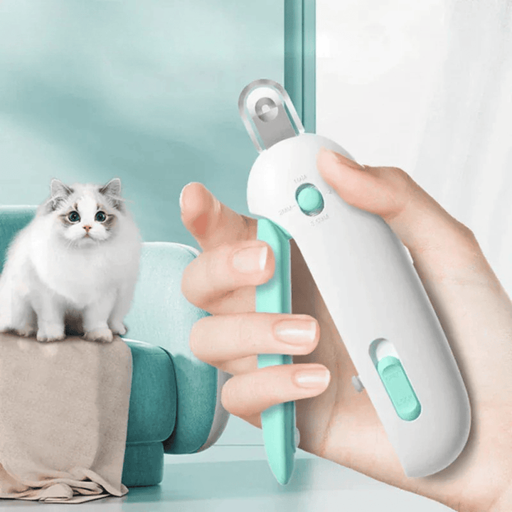 Coupe-griffes réglable pour chiens et chats, idéal pour le toilettage et le soin des pattes d'animaux.