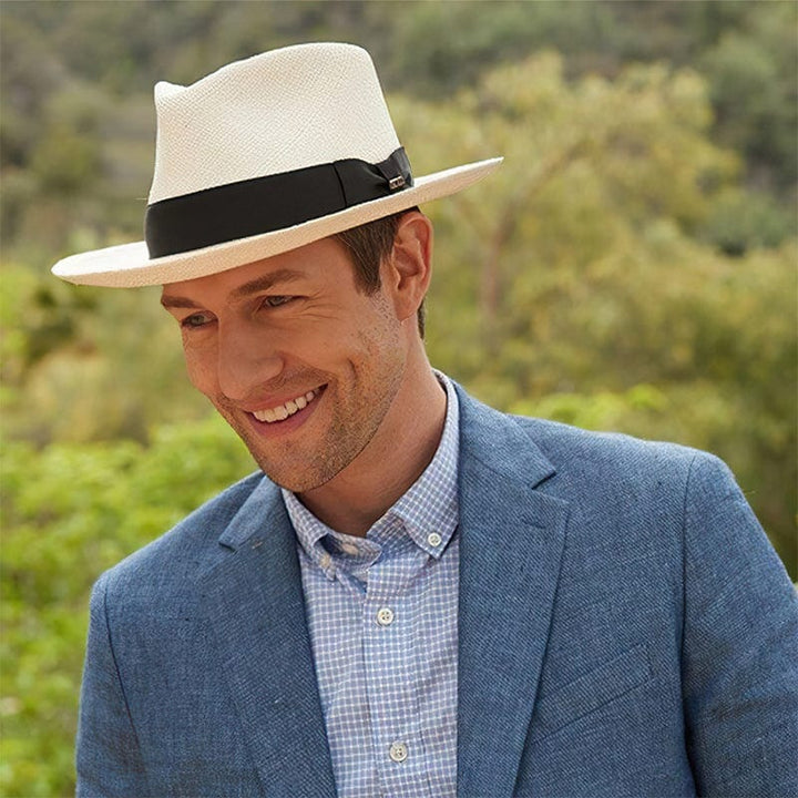 Chapeau d'été unisexe fait main, style classique équateur, idéal pour protection solaire.
