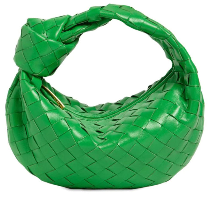Petit sac tressé en simili-cuir pour femme, compact et élégant, parfait pour les essentiels quotidiens.