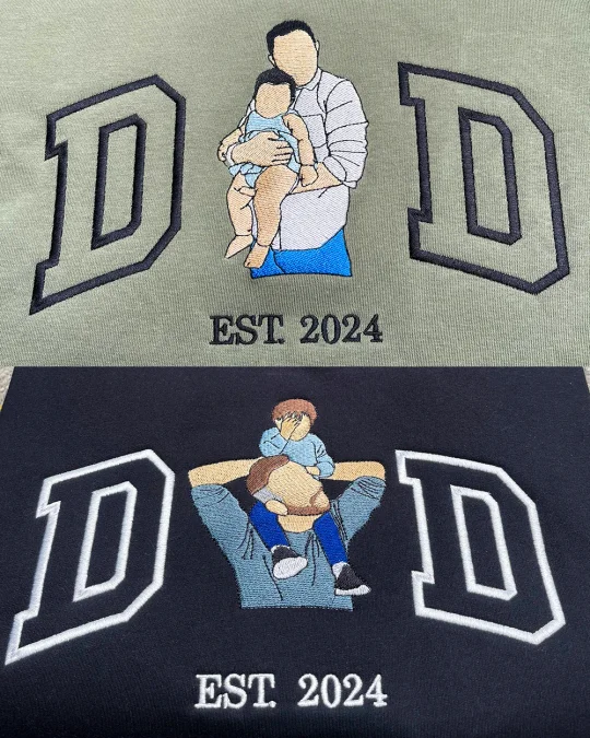 Vêtement personnalisé homme : Hoodie confortable avec broderie unique, un cadeau stylé et personnel.