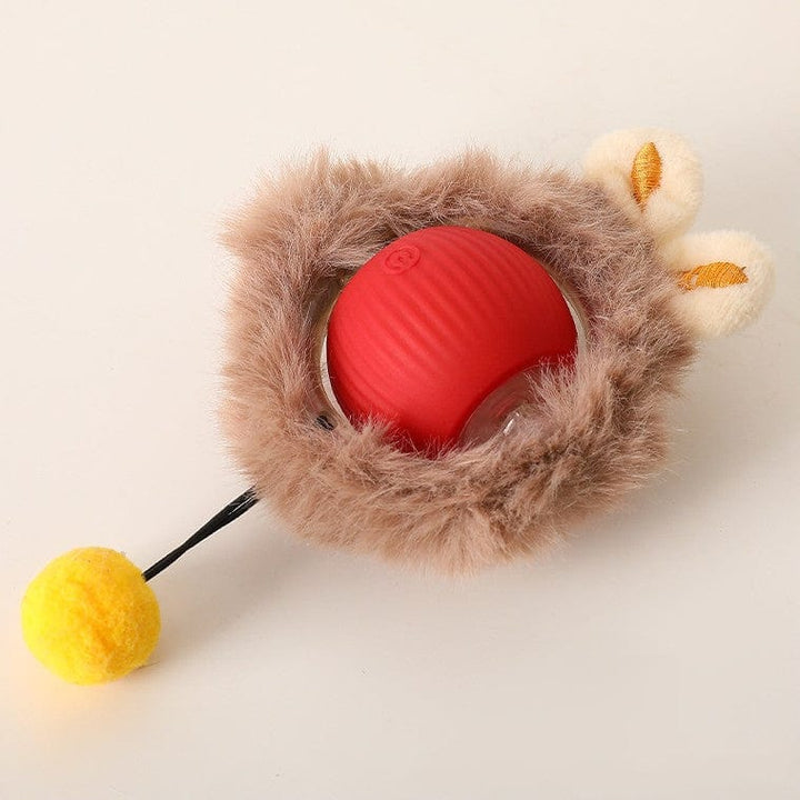 Jeu interactif pour chien, balle conçue pour le bonheur et l'activité physique canine.
