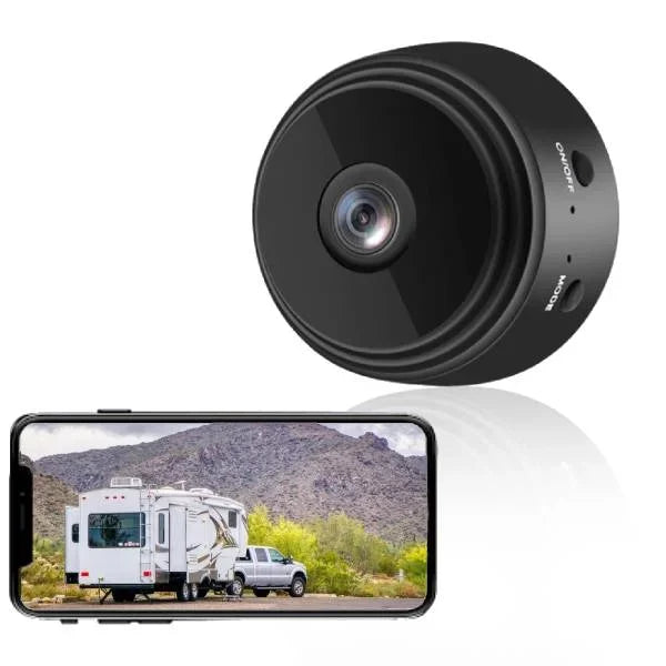Installation simple de caméra de recul sans fil HD sur un camping-car. Kit complet et efficace.