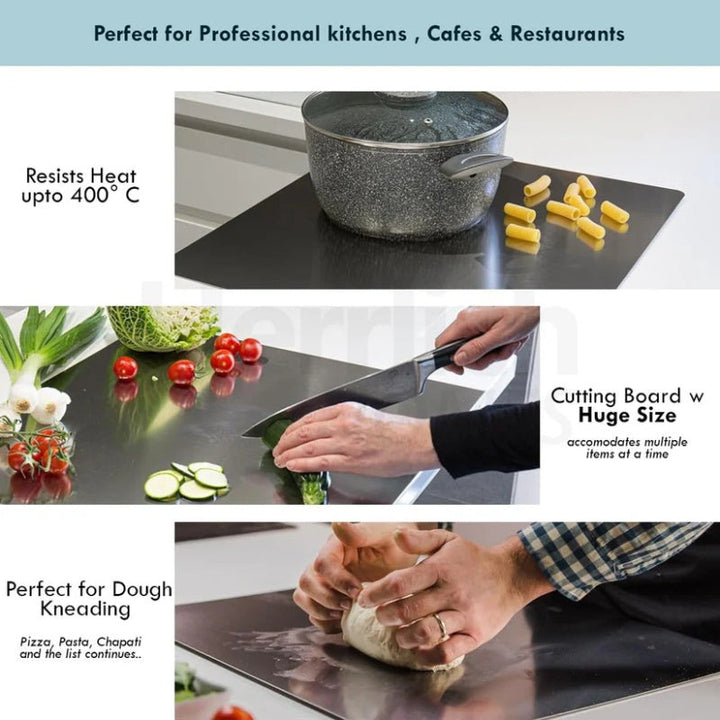 Planche à découper design moderne pour votre cuisine. Robuste, pratique et belle pour la préparation.