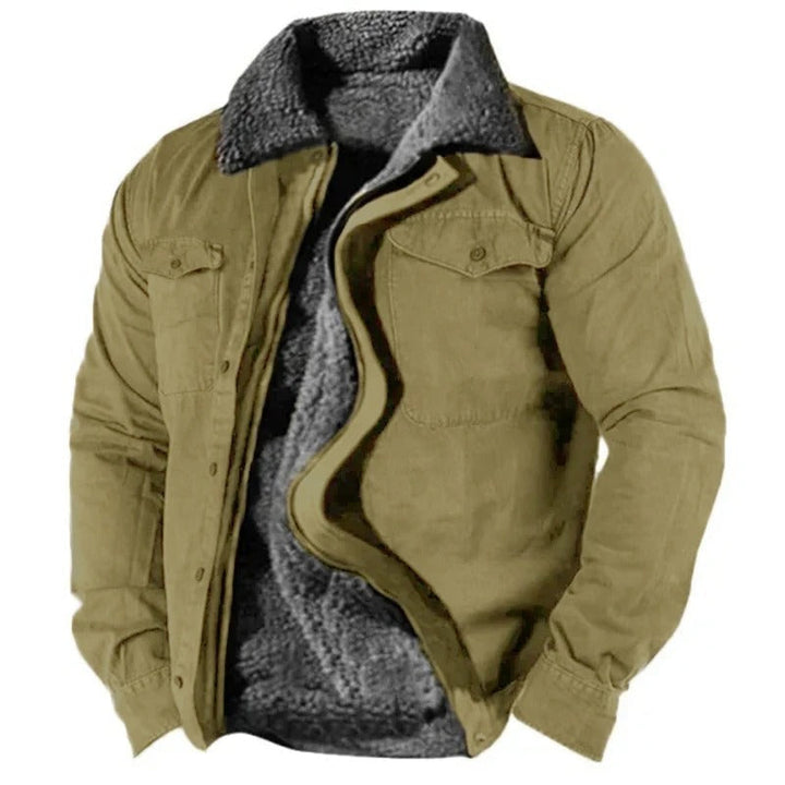Veste western classique homme, tendance mode, allie élégance et confort pour les saisons froides.