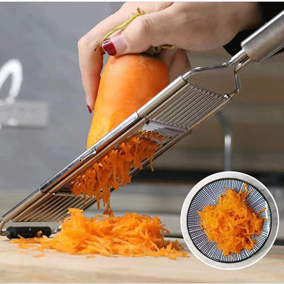 Coupe-légumes multifonctionnel rapide pour une découpe efficace des légumes, ustensile essentiel de cuisine.