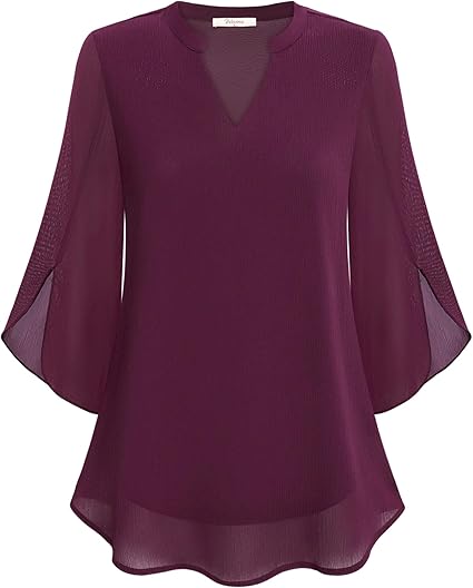 Silhouette fluide et élégante: blouse femme à manches chauve-souris. Parfaite pour un style décontracté chic.