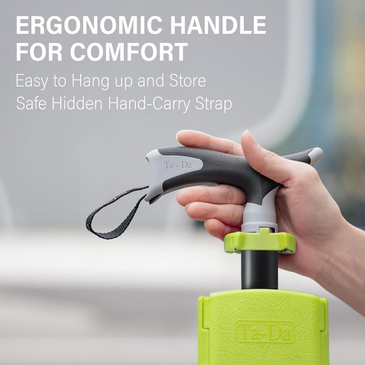 Siège de randonnée portable et bâton de marche combinés. Idéal pour les pauses sur les sentiers.