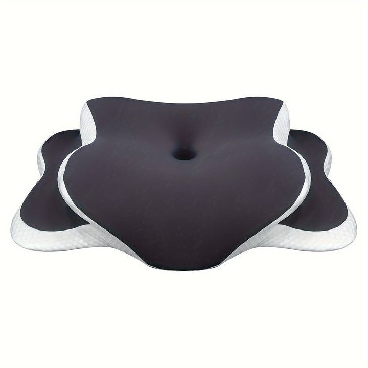 Coussin de voyage ergonomique pour le cou, offre un soutien cervical en mousse à mémoire pour adultes.