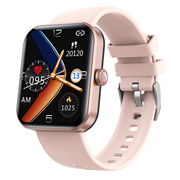 Smartwatch unisexe, bien-être: glycémie, tension, FC, SpO2, moniteur sommeil, étanche.