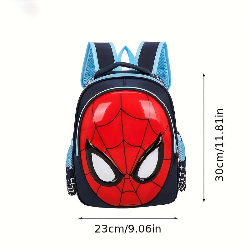 Sac à dos Spider-Man pour garçon et fille, motif emblématique du super-héros, accessoire d'école essentiel.