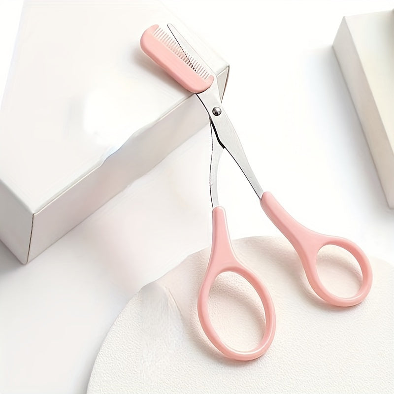 Ciseaux à sourcils professionnels, parfaits pour une épilation minutieuse et un entretien régulier.