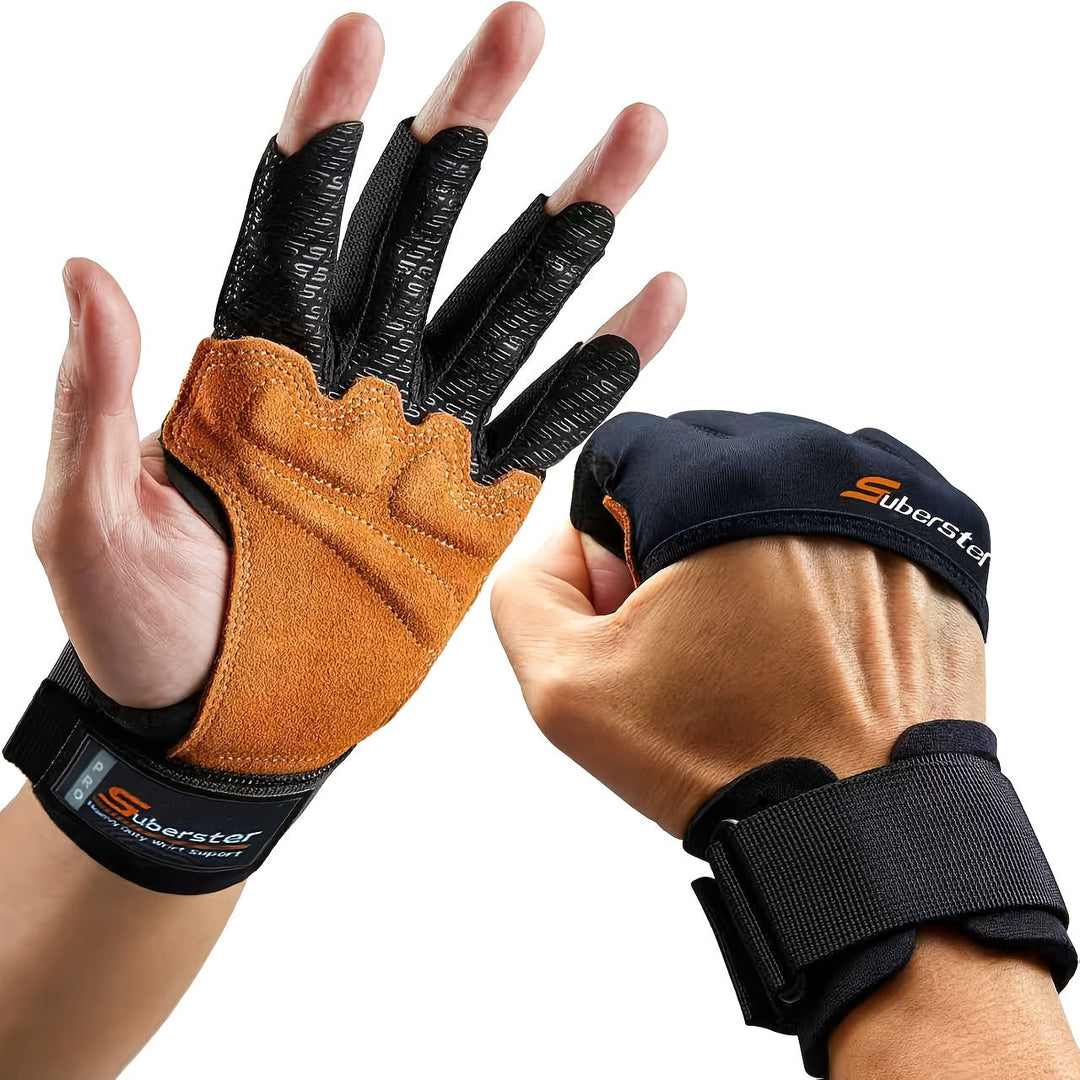 Gants de fitness GripGuard, un accessoire clé pour l'entraînement, protégeant les mains et améliorant le grip.