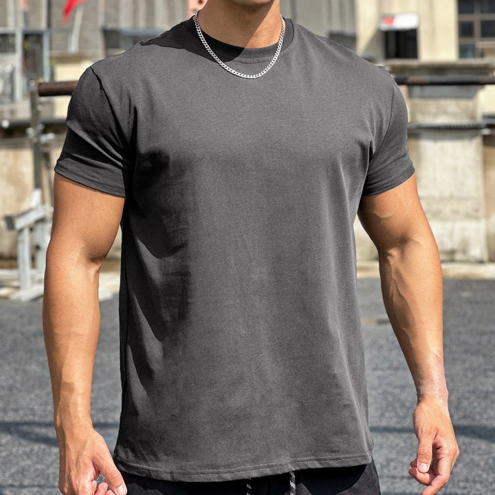 T-shirt homme respirant, ample, assurant liberté de mouvement maximale pour sport et quotidien actif.