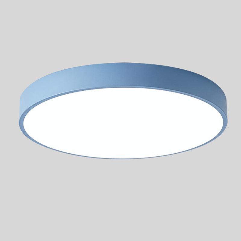 Applique plafond nordique en bois, forme Macaron. Touche scandinave pour votre intérieur.