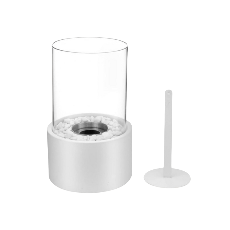 Lampe à huile avec flamme sûre, design classique, conçue pour un éclairage d'ambiance romantique et une déco zen.