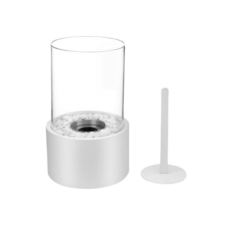 Lampe à huile avec flamme sûre, design classique, conçue pour un éclairage d'ambiance romantique et une déco zen.