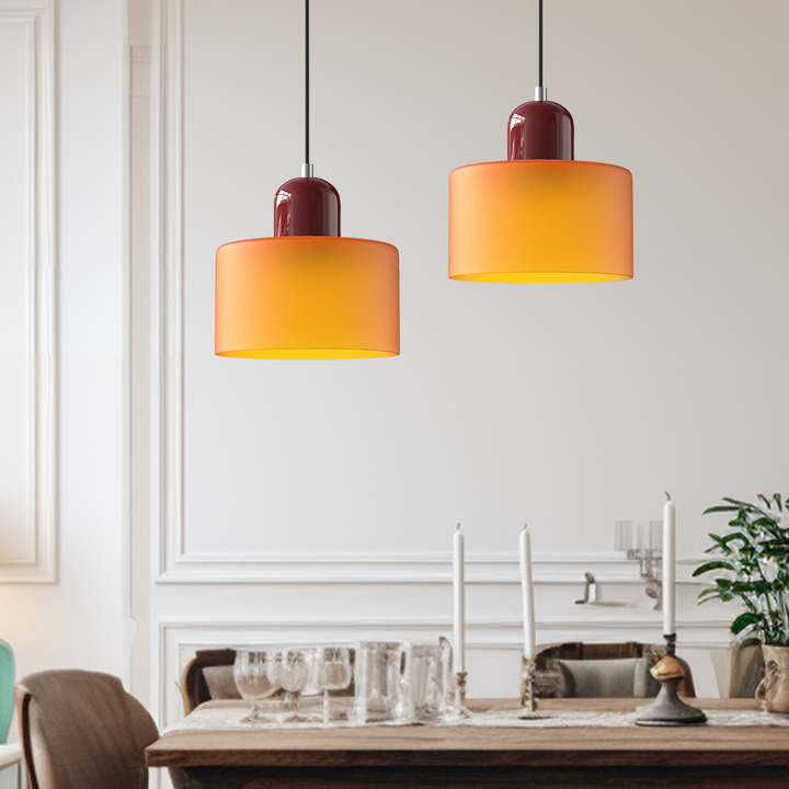 Design Lumisio moderne, suspension style Bauhaus pour intérieur, éclairage sophistiqué.