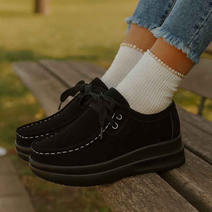 Chaussures d'hiver femme confortables, chaudes et dotées d'une semelle anatomique.