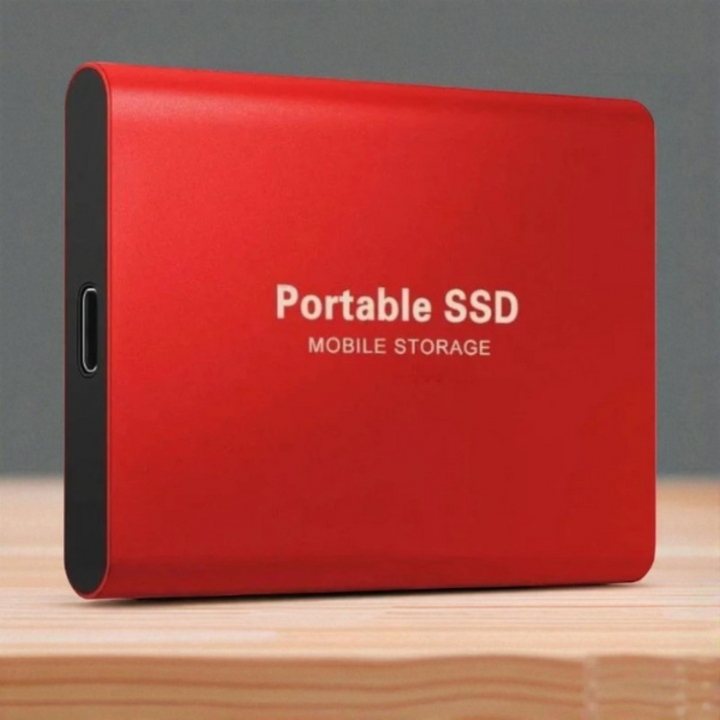 SSD portable avec interface USB-C. Idéal pour l'extension de stockage de votre ordinateur portable.