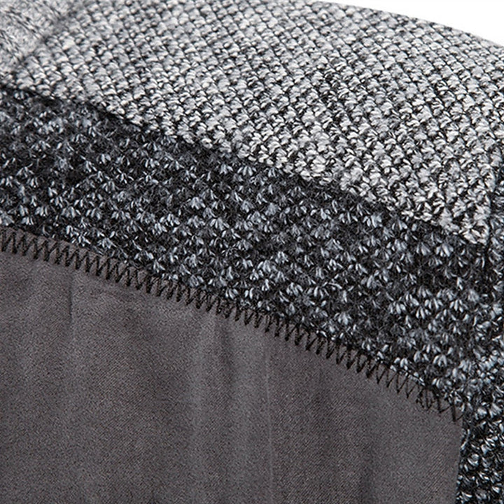 Gilet zippé en laine pour homme, idéal pour un confort optimal. Style casual ou élégant. Vêtement d'hiver chaud.