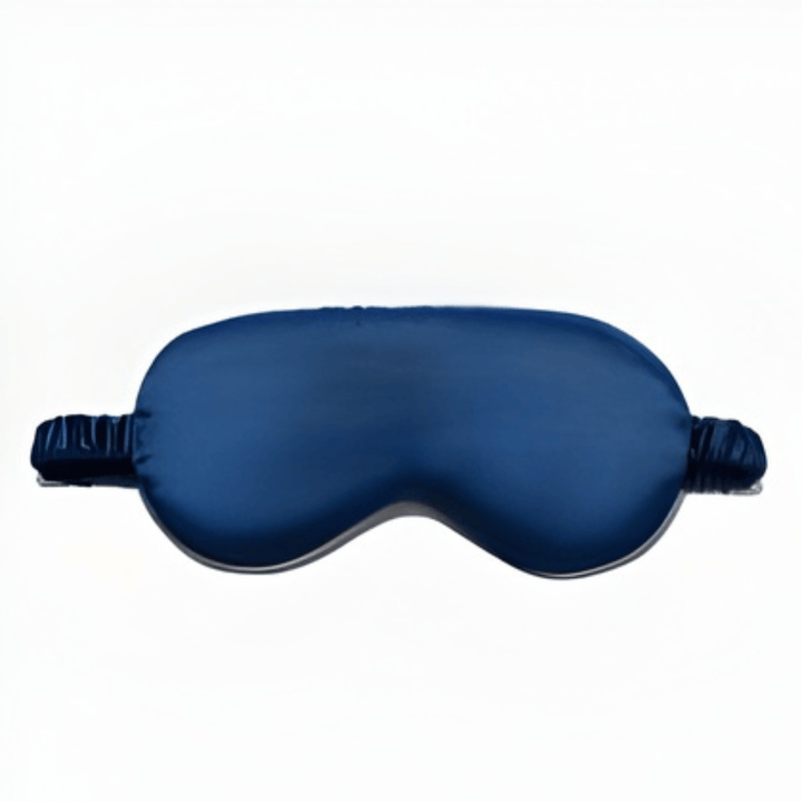 Masque sommeil en soie, unisexe, conçu pour un sommeil profond et une détente maximale.