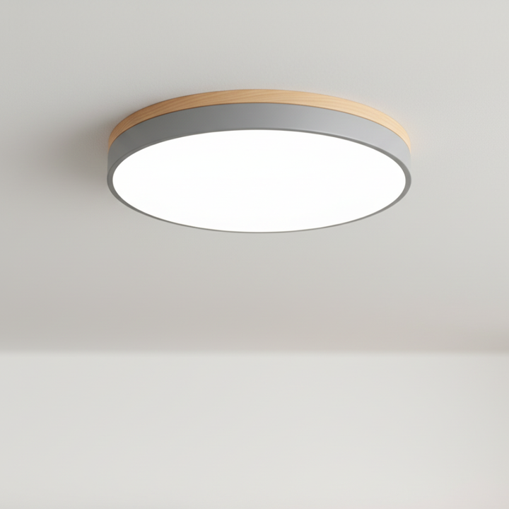 Design Japandi: Luminaire LED encastré Horizon, lumière douce pour une atmosphère zen et cosy.