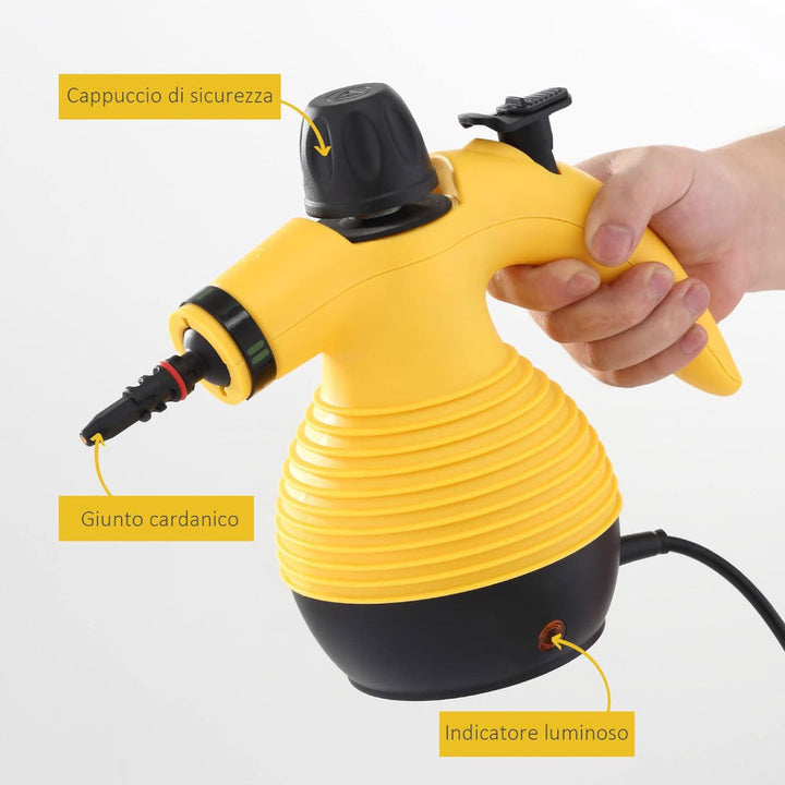 Nettoyeur vapeur sans produits chimiques, idéal pour un nettoyage écologique de votre maison. Maintient une hygiène parfaite.