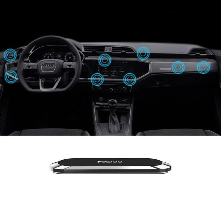 Accessoire auto indispensable: support magnétique téléphone voiture, compact et fixation forte.