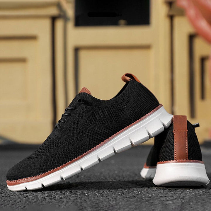 Sneakers hommes confortables en ville, alliant mode homme et bien-être pour chaque pas.