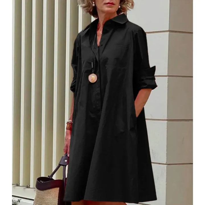Robe midi femme élégante à effet 3D, parfaite pour un style chic et moderne au quotidien.