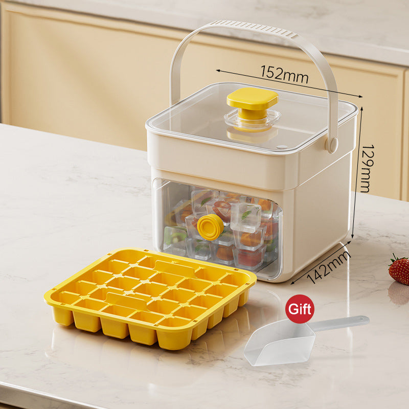 Profitez de boissons toujours fraîches avec ce distributeur de glaçons facile et rapide. Accessoire cuisine pratique.