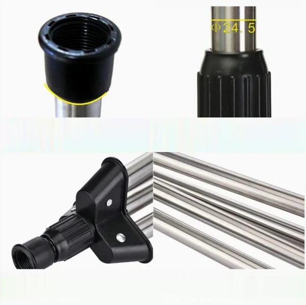 Arroseur rotatif professionnel sur trépied, parfait pour l'arrosage automatique de votre jardin.