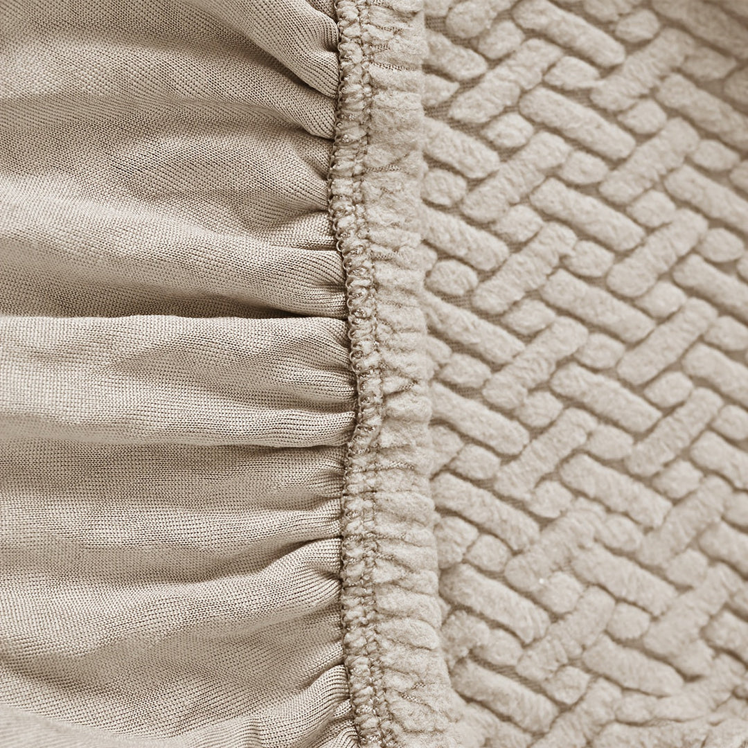 Ensemble de housses de chaise jacquard pour bureau ou salle à manger, protection.