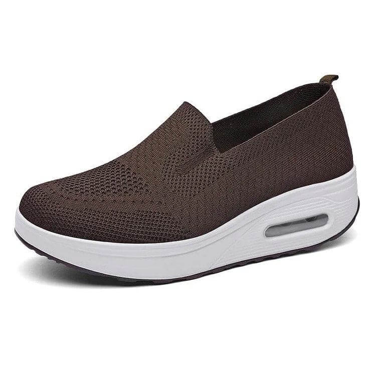 Lättvikts Sneakers Dam - Andningsbara Mesh Slip-on