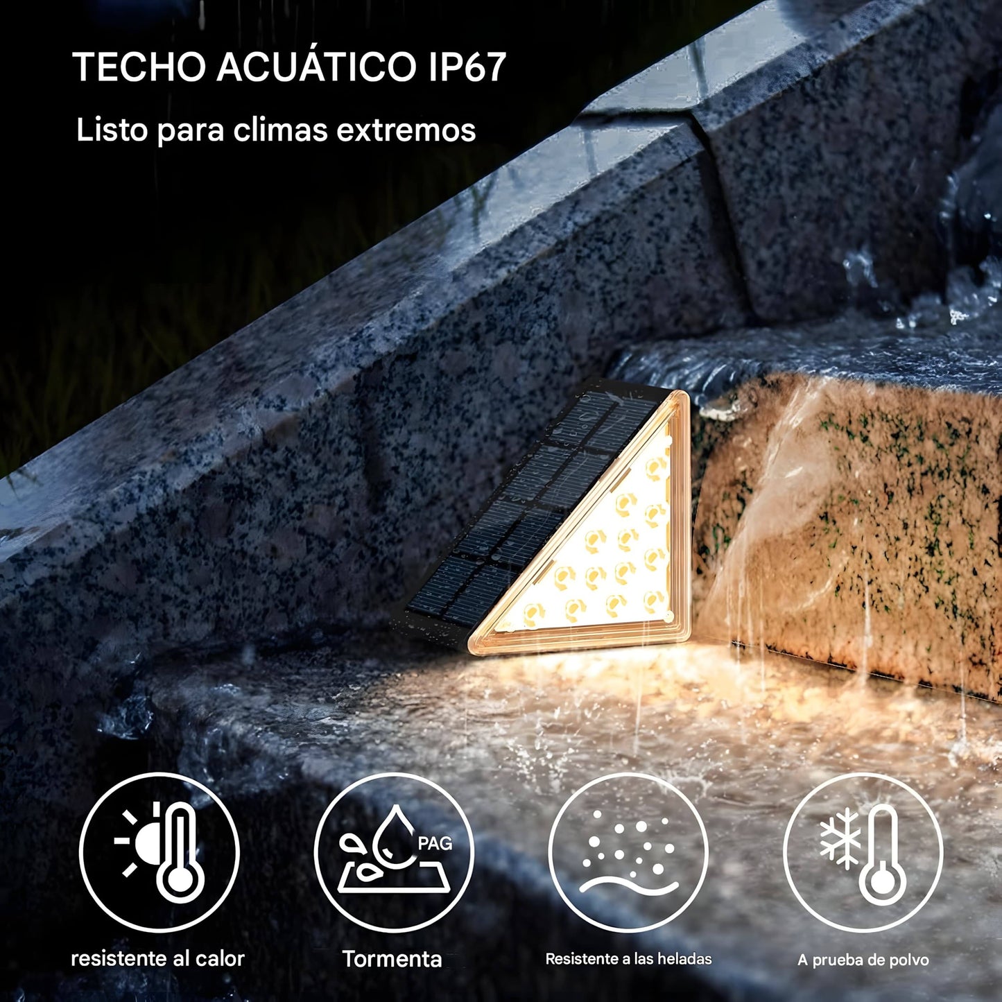 ILUMINA TUS ESCALERAS CON LUCES SOLARES LED