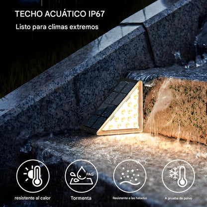 ILUMINA TUS ESCALERAS CON LUCES SOLARES LED